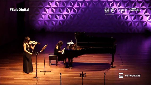 BEETHOVEN: Violin Sonata N. 8 op. 30 n. 3 (Priscila Rato e Erika Ribeiro) смотреть онлайн