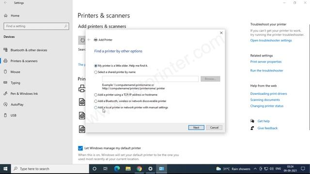 How to install Kyocera taskalfa 1800 printer driver manually using its basic driver смотреть онлайн