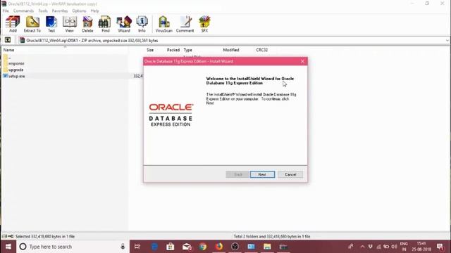 Installation Oracle Database 11g XE смотреть онлайн