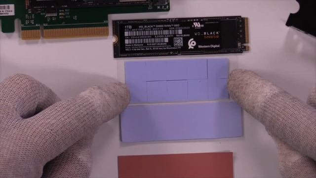 JEYI M.2 Aluminum FinsCold IGlacier8 Heatsink And WD Black SN850
