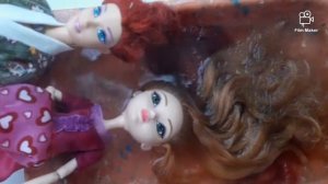 Как избавиться от волос мочалок у куклы