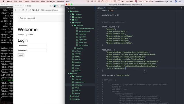 Introduction to Django Middleware (Django Tutorial) | Part 25 смотреть онлайн