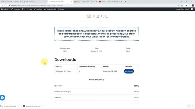 Download WP Rocket Plugin With Lifetime Activation | #WPRocket GPL Plugin Installation | HelloGPL смотреть онлайн
