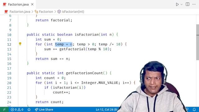 Food for thought 1: Number of factorions (special numbers) in the integer range смотреть онлайн