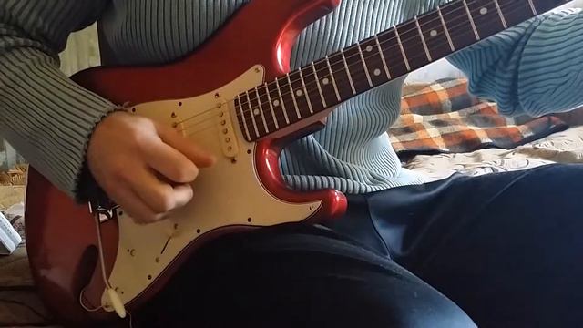 Fender custom shop Texas Special pickups on MJT relic stratocaster смотреть онлайн