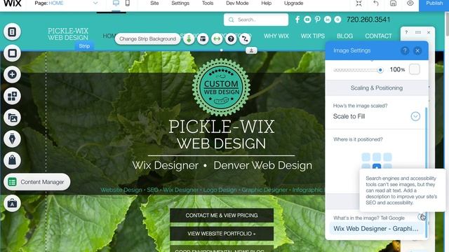 Wix SEO: Adding Alt Text to your Image Background Strips смотреть онлайн