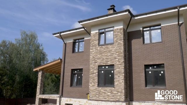 GOOD STONE - Успешно реализованный индивидуальный проект двухэтажного дома с цокольным этажом 363 м смотреть онлайн
