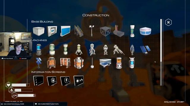 WE'VE GOT GRASS! | Planet Crafter Livestream #1 смотреть онлайн