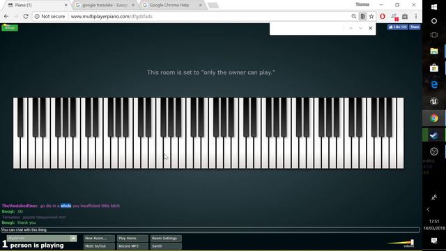 Funny guy on Multiplayer Piano смотреть онлайн