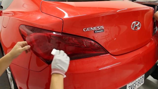 HOW TO: Install Red Taillight Tint Overlays | Hyundai Genesis Coupe смотреть онлайн