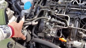 Установка доп фильтра 2мк на Volkswagen Caddy 2.0d CR CAGC