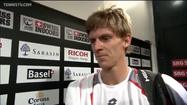 Kevin Anderson Beats Matosevic In Basel смотреть онлайн