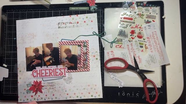 Scrapbooking Process Video #19 For 49 And Market | Christmas