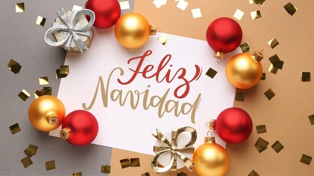 TV Art | Feliz Navidad Wallpaper | Frame TV Screensaver | Smart TV Background Art | 2 Hours | 4K UH