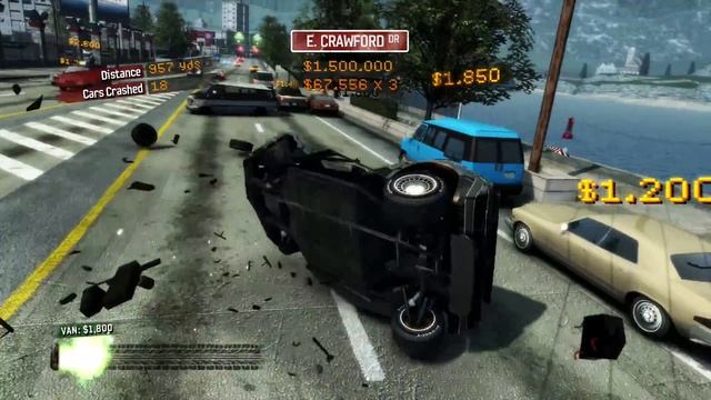 "It's SHOWTIME" Road Rule | Burnout Paradise Remastered (East Crawford Drive Road Rule) смотреть онлайн
