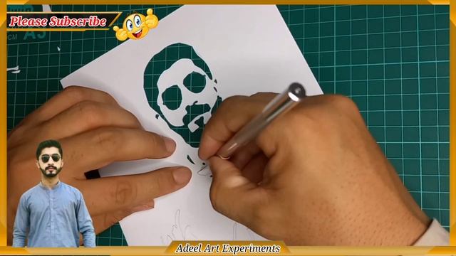 #104 LOW RESOLUTION PAPER CUT PORTRAIT // Easy Drawing смотреть онлайн