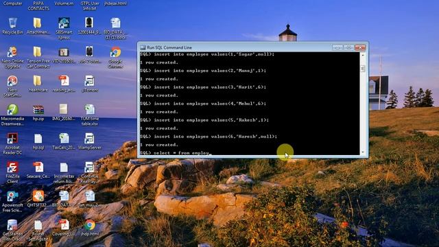 How to implement Self Join in Oracle 10g Database. смотреть онлайн