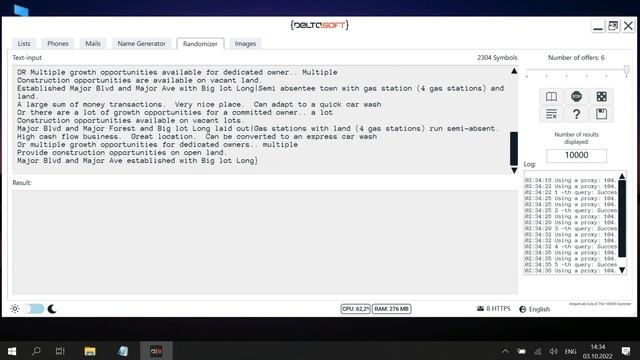DeltaSoft Text Randomizer - Обзор возможностей автоматического рерайта текста смотреть онлайн