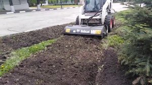 Bobcat S 185. Культиватор.