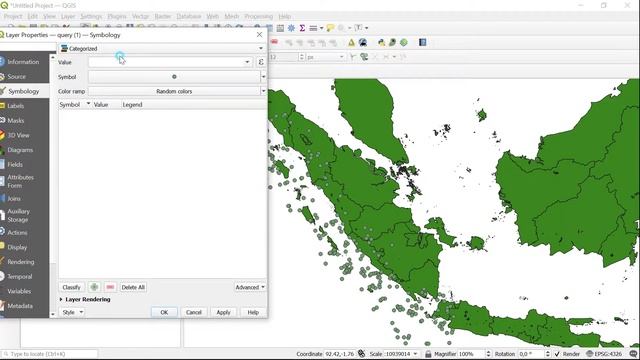 QGIS 3.14 | Import Data Excel (data lokasi gempa bumi) смотреть онлайн