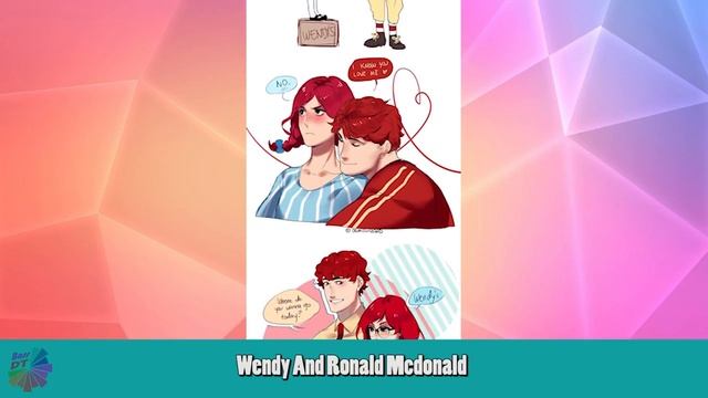 Illustrator Turns Famous Fast Food Mascots Into Anime Characters смотреть онлайн