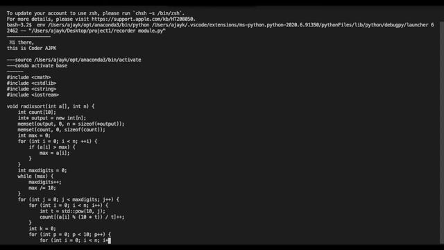 Radix sort || Part of c++ sorting series смотреть онлайн