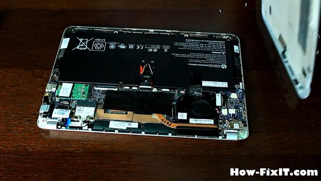 HP Spectre XT 13 disassembly and fan cleaning смотреть онлайн