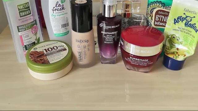 Пустые баночки Апрель - Март 2018 Часть 2