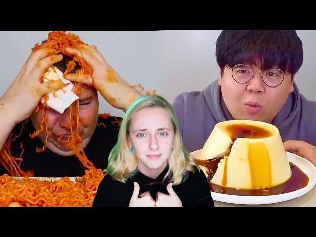 ЧТО ЭТИ КОРЕЙЦЫ И АМЕРИКАНЦЫ СЕБЕ ПОЗВОЛЯЮТ? реакция на ТРЭШ подборку в асмр и мукбанг смотреть онлайн