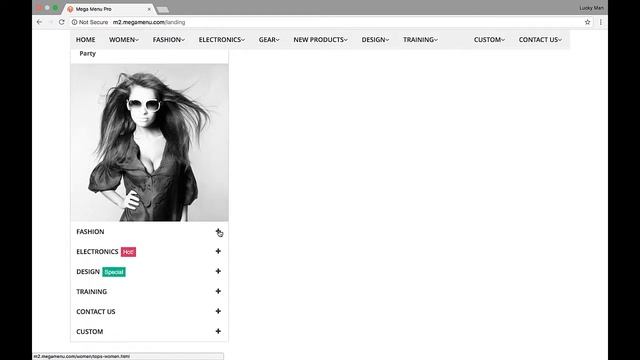 How Mega Menu Looks On Frontend - Magento 2 Mega Menu Pro смотреть онлайн