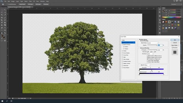 Photoshop Blend if Tool and Sky Replacement | Easy Photoshop Tutorial | Borno Digital смотреть онлайн