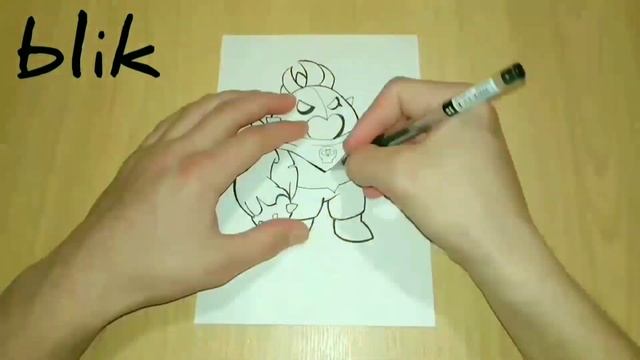 Как нарисовать СПАЙКА из Brawl Stars 12 с. смотреть онлайн