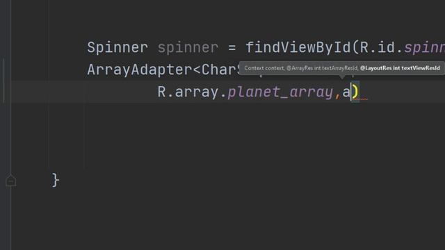 Spinner in Android Studio - Mastering Android Course #31 смотреть онлайн