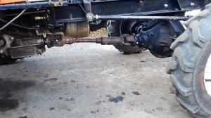Самодельный передний привод на мототрактор
