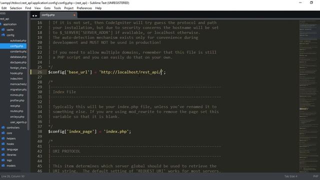 Codeigniter Rest API using RestSever Library 3.1 Installation complete steps 2020 смотреть онлайн
