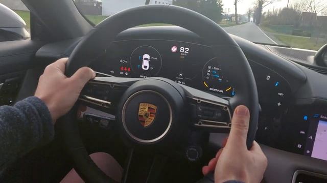 Porsche Taycan Turbo S 762HP acceleration sound 0-100km/h przyspieszenie dzwiek launch @doktorx43k смотреть онлайн