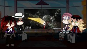 GACHA LIFE Muzan and Upper Moons React to Scorpion Pt 2 (Tik tok) (English/Português)
