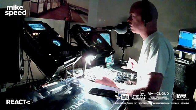 MIKE SPEED | React Radio Uk | Friday Night Live | www.reactradio.uk смотреть онлайн