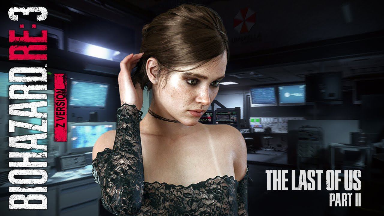 Ellie Lost Her Bike So Mikhail Offered The Train Instead - RE3 Remake