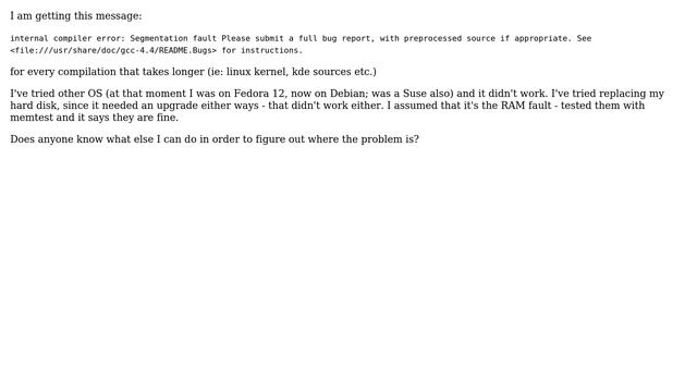 internal compiler error (2 Solutions!!) смотреть онлайн