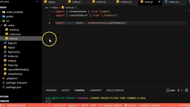 React Redux Tutorials - 7- store in redux | React Redux in Urdu Hindhi смотреть онлайн