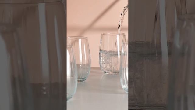 Pasabahce. Стеклянные стаканы для воды. смотреть онлайн