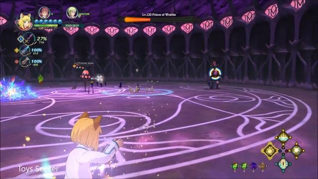 Labyrinth 100th Floor Boss Battle + 999 Orbs Reward - Ni No Kuni 2 New DLC смотреть онлайн