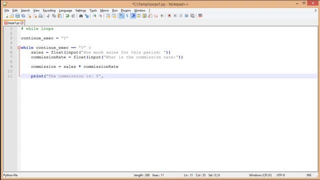 Conditional (While) Loops in Python смотреть онлайн