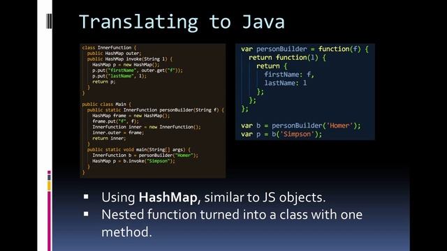 Intro to JavaScript aimed at Java programmers смотреть онлайн