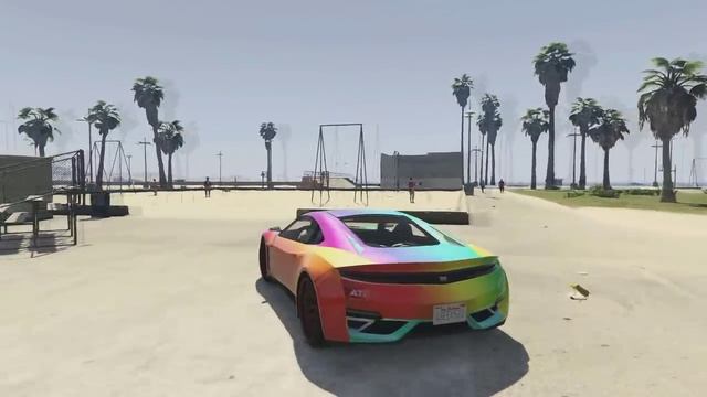 GTA 5 JESTER POLICE & RAINBOW MOD ! - GTA 5 PC GAMEPLAY смотреть онлайн