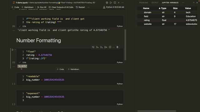 f string in python3 | A Better string formatting смотреть онлайн
