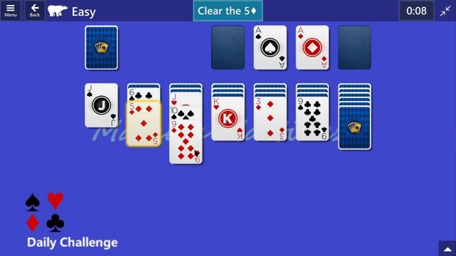 Microsoft Solitaire Collection | Klondike Easy | June 6, 2023 | Daily Challenges смотреть онлайн