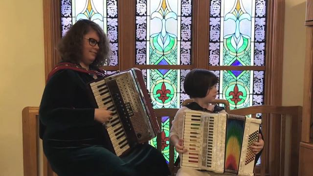 Stasha - “Danube Waves Waltz (Na Falach Dunaju Walc) (The Anniversary Waltz)” for accordion смотреть онлайн