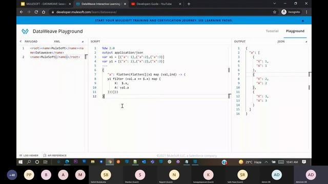 DATAWEAVE -:- SESSION 07 -:- MULESOFT DATAWEAVE смотреть онлайн